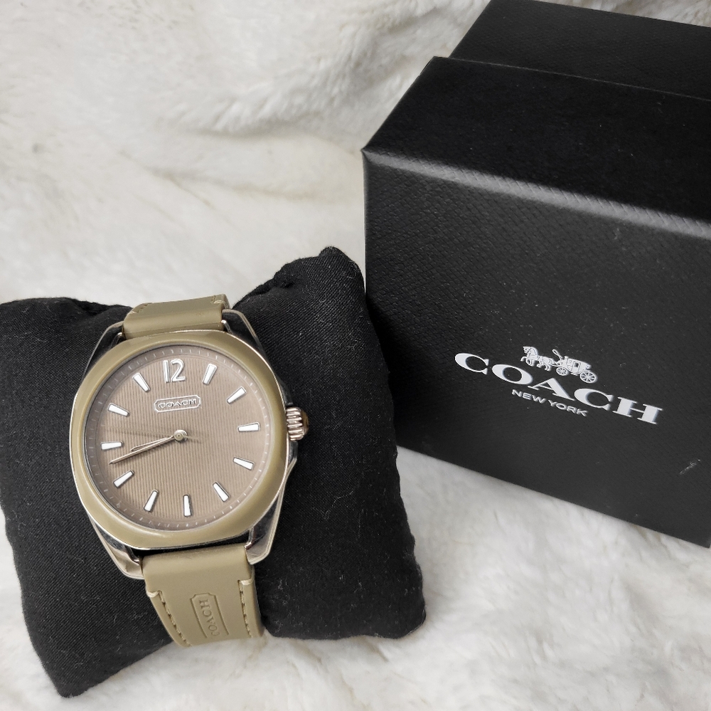 Coach Beige Women's Watch
